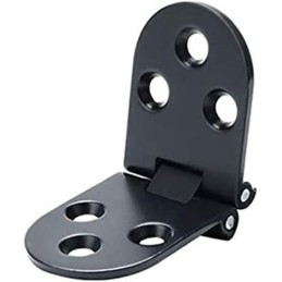 Bisagra plegable de solapa