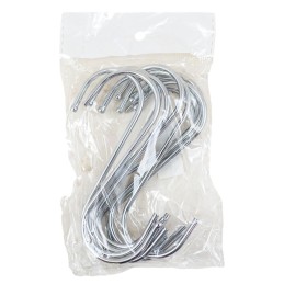 Gancho metalico tipo s 10pc 10cm