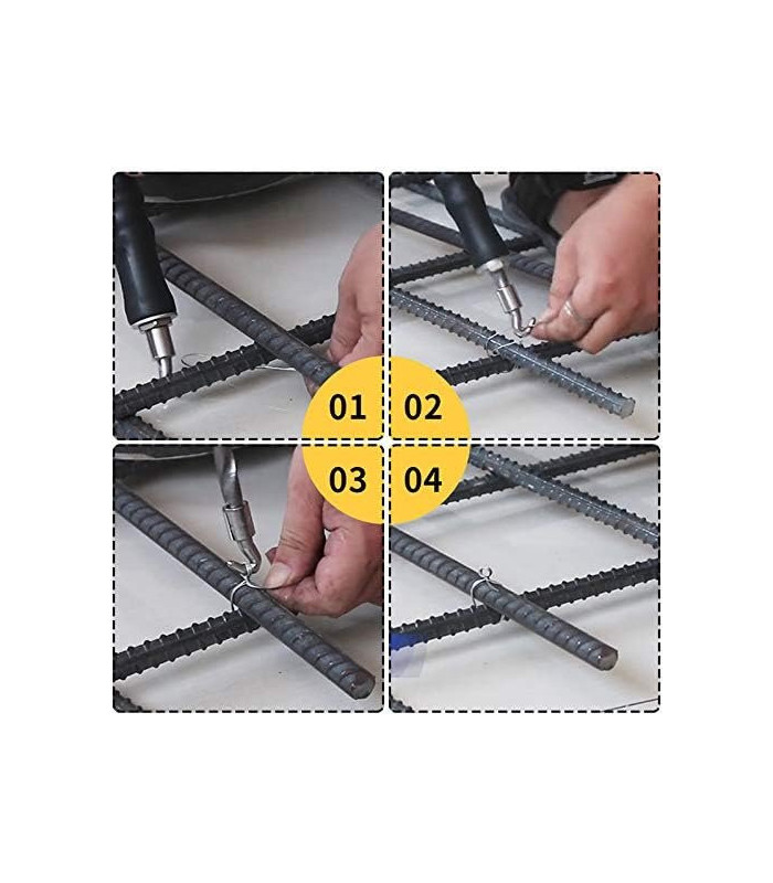 Gancho para atar alambre semiautomatico