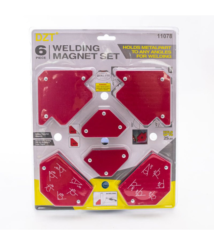 Set de escuadra magnetica 6pc