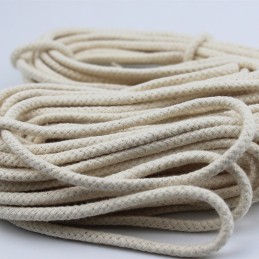 Pabilo de algodon 5mm 15mtrs