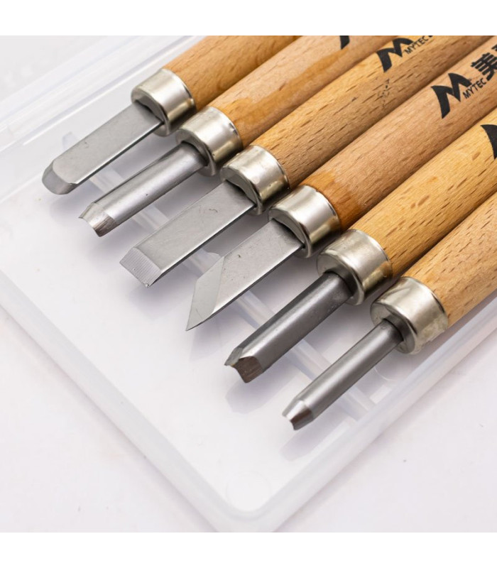 Juego de gubias 6pc MYTEC