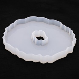 Molde de silicona circulo irregular 130mm