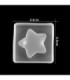 Molde de silicona estrella 3D 3.5cm