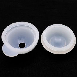 Molde de silicona esfera 30mm 2pc