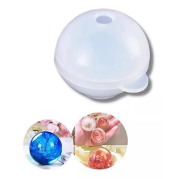 Molde de silicona esfera 30mm 2pc