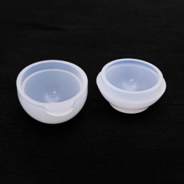 Molde de silicona esfera 2pc 20mm
