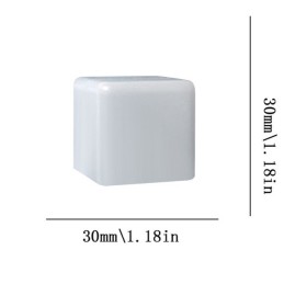 Molde de silicona cubo con borde redondeado 30mm