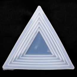 Molde de silicona plato triangular 160x160mm