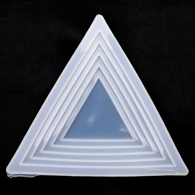 Molde de silicona plato triangular 160x160mm