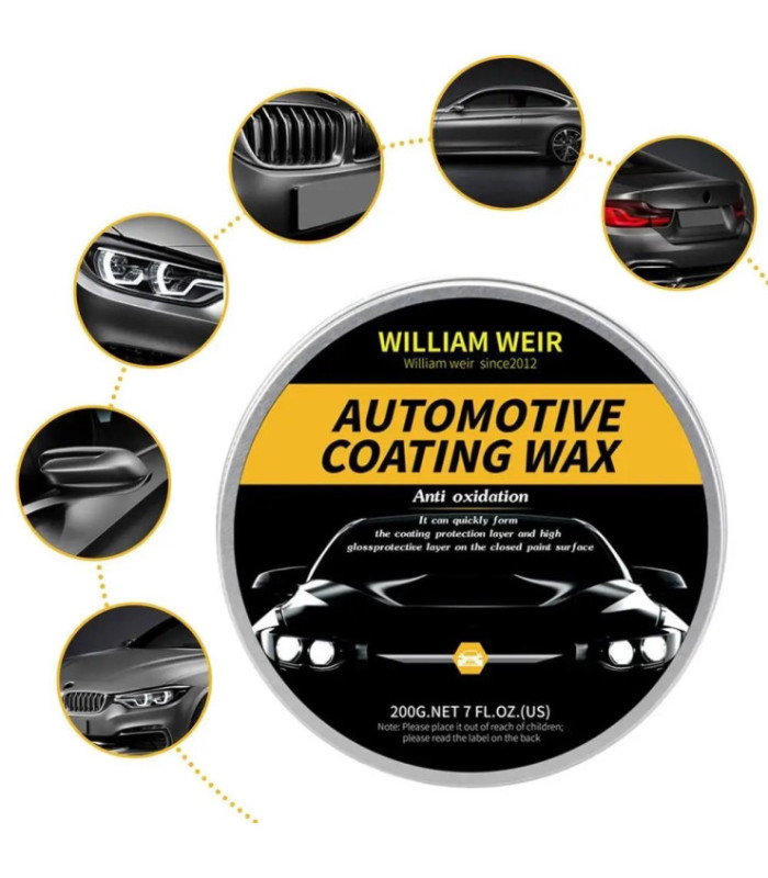 Cera automotiva 200gr WILLIAM WEIR