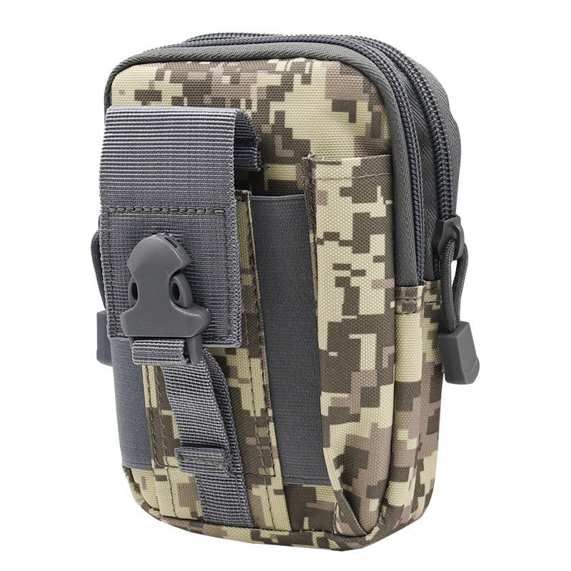 Bolso tactico vertical camuflado para cinturon