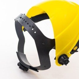 Careta pvc con protector transparente