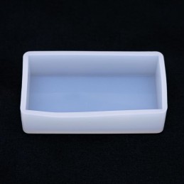 Molde de silicona rectangular 8x4x2cm