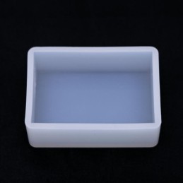 Molde de silicona rectangular 6x4x2cm