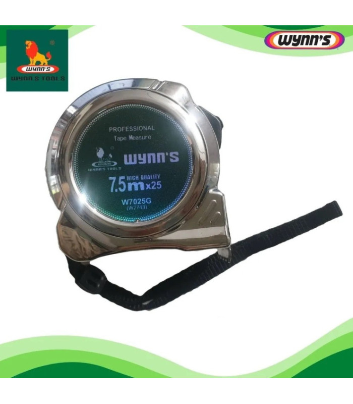 CINTA METRICA 25MM 7.5METROS WYNNS