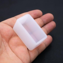 Molde de silicona rectangular 4x2x2cm