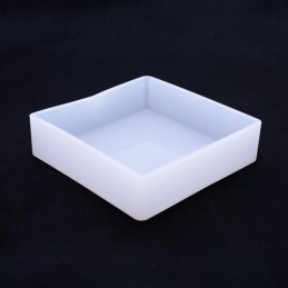 Molde de silicona cuadrado 8x8x2cm