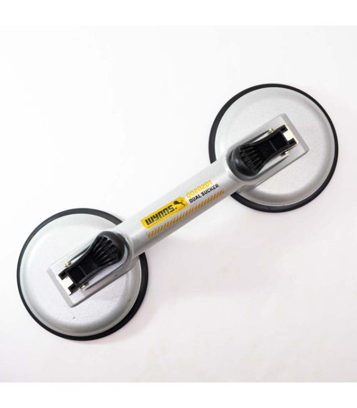 Manija de 2 ventosas para vidrio WYNNS