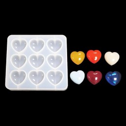 MOLDE S. CORAZON 9DIVISION 12.8x12CM