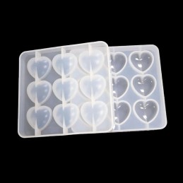 MOLDE S. CORAZON 9DIVISION 12.8x12CM