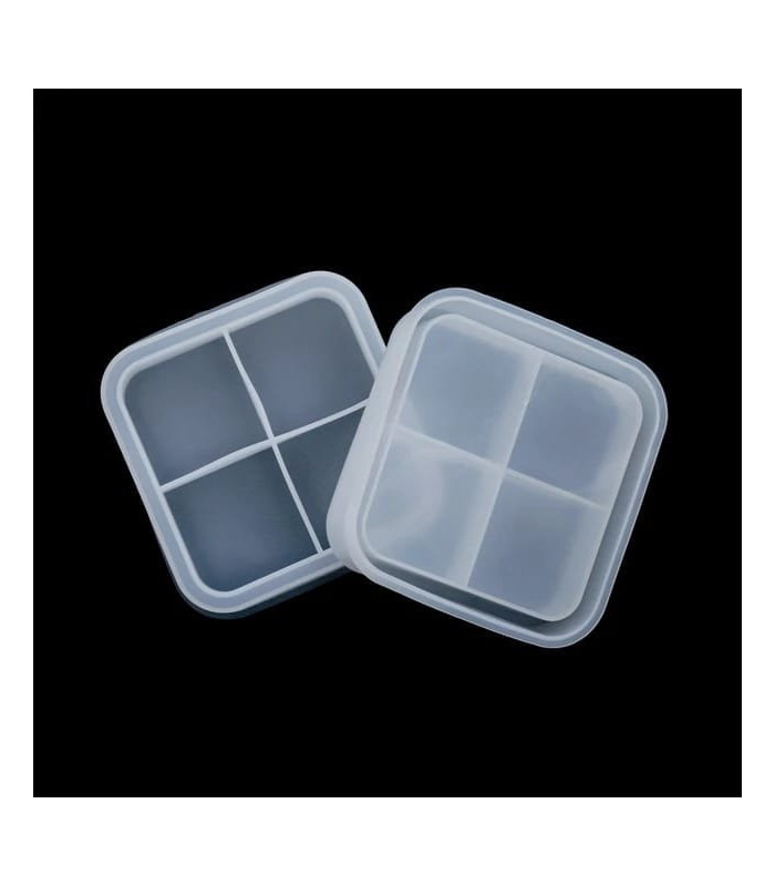 Molde de silicona bandeja cuadrada 130mm