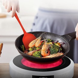 ESPATULA DE COCINA DE SILICONA 33x9.5CM