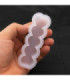 Molde de silicona bara de corazon 32x95mm