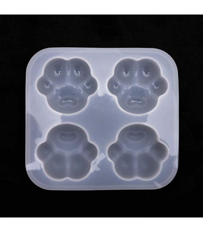 Molde de silicona patita opaco y brilloso 151mm