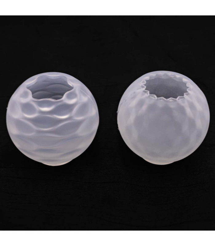 Molde de silicona esfera 5x5.5cm 2pc
