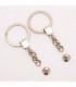 Accesorio para llavero plateado 5pc