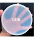 Molde de silicona circular 14cm