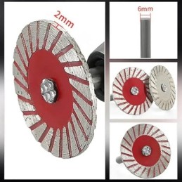 DISCO DIAMANTADO P/TALADRO 4CM