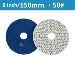 LIJA VELCRO P/MARMOL G50 100MM