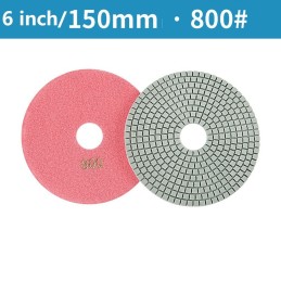 LIJA VELCRO P/PULIR MARMOL G800 100MM