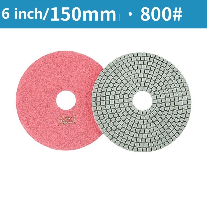 LIJA VELCRO P/PULIR MARMOL G800 100MM