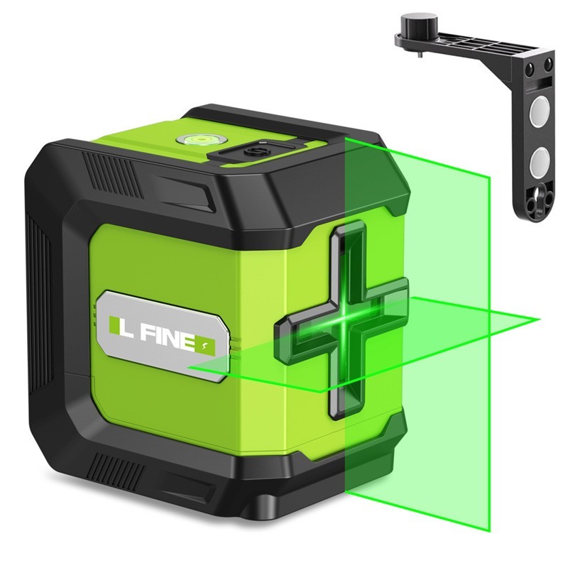 NIVEL LASER VERDE 2 LINEAS
