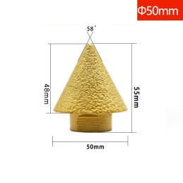 MECHA CONICA PARA PORCELANATO 50MM M14