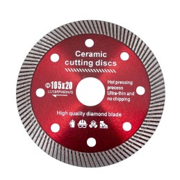DISCO DE CORTE FINO P/PORCELANATO 105MM
