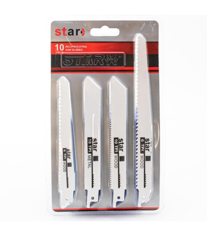 Juego de sierra para sable 10pc STARX