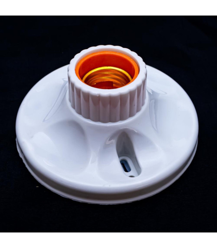 Porta foco circular 6a 250v