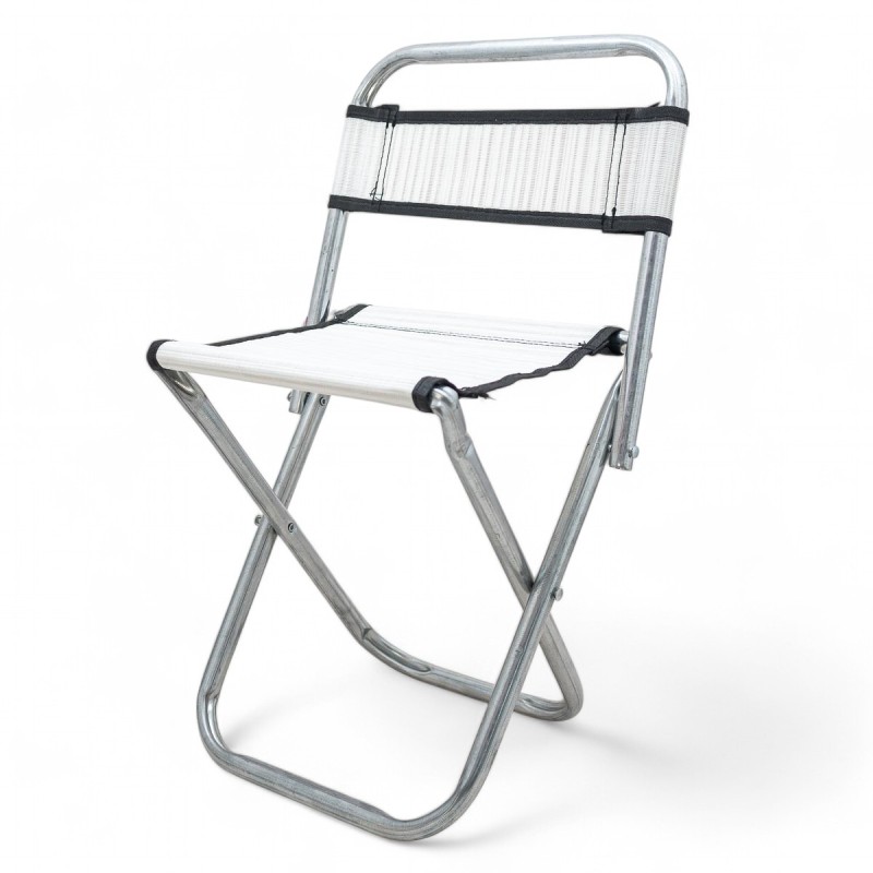 SILLA PLEGABLE C/RESPALDO
