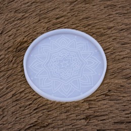 Molde de silicona posavaso circular 12cm