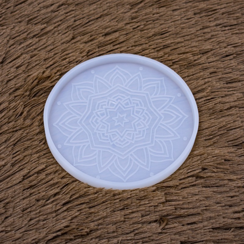 Molde de silicona posavaso circular 12cm