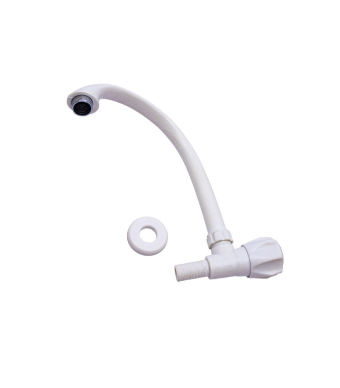 Canilla plastica ABS para pared