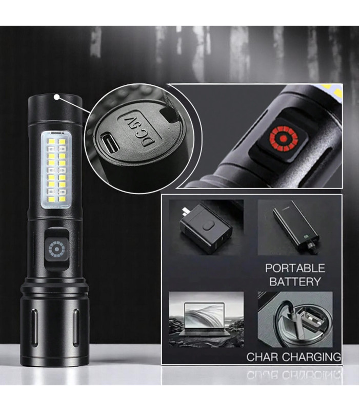 LINTERNA RECARGABLE FA-101M