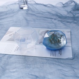 Molde de silicona geometrico 3d 10cm