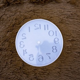 Molde de silicona reloj arabico 105mm