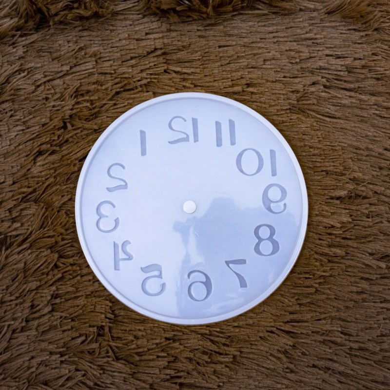 Molde de silicona reloj arabico 105mm