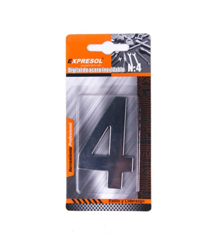 Numero 4 acero inoxidable EXPRESOL